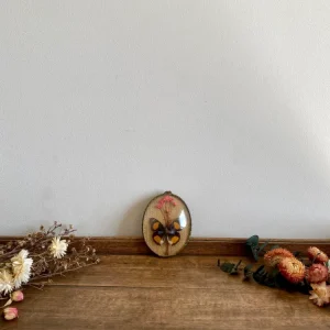 Éclairage Décoratif LED Cadre verre bombé papillon