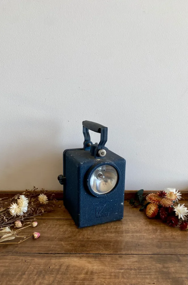 Éclairage Décoratif LED Lampe de chemineaux bleu marine