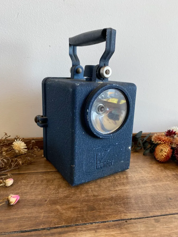 Éclairage Décoratif LED Lampe de chemineaux bleu marine