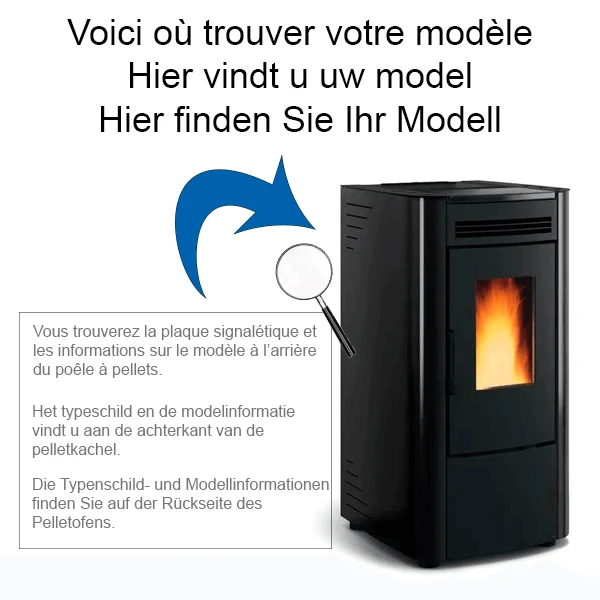 Lampe à lave Etna - Bougie résistance d'allumage céramique pour poêle à granulé