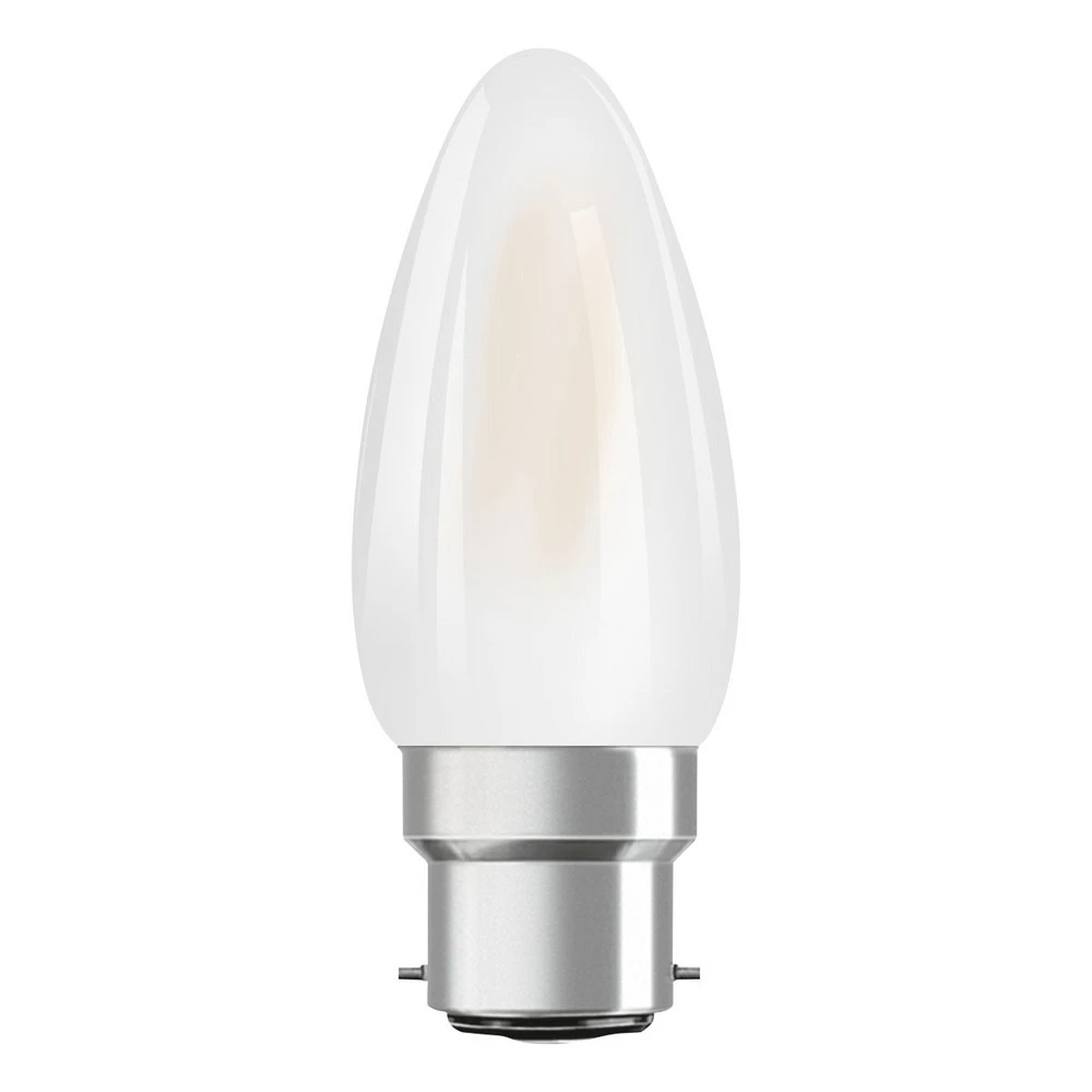 OSRAM bougie LED B22d Intemporel 827 4 W mate