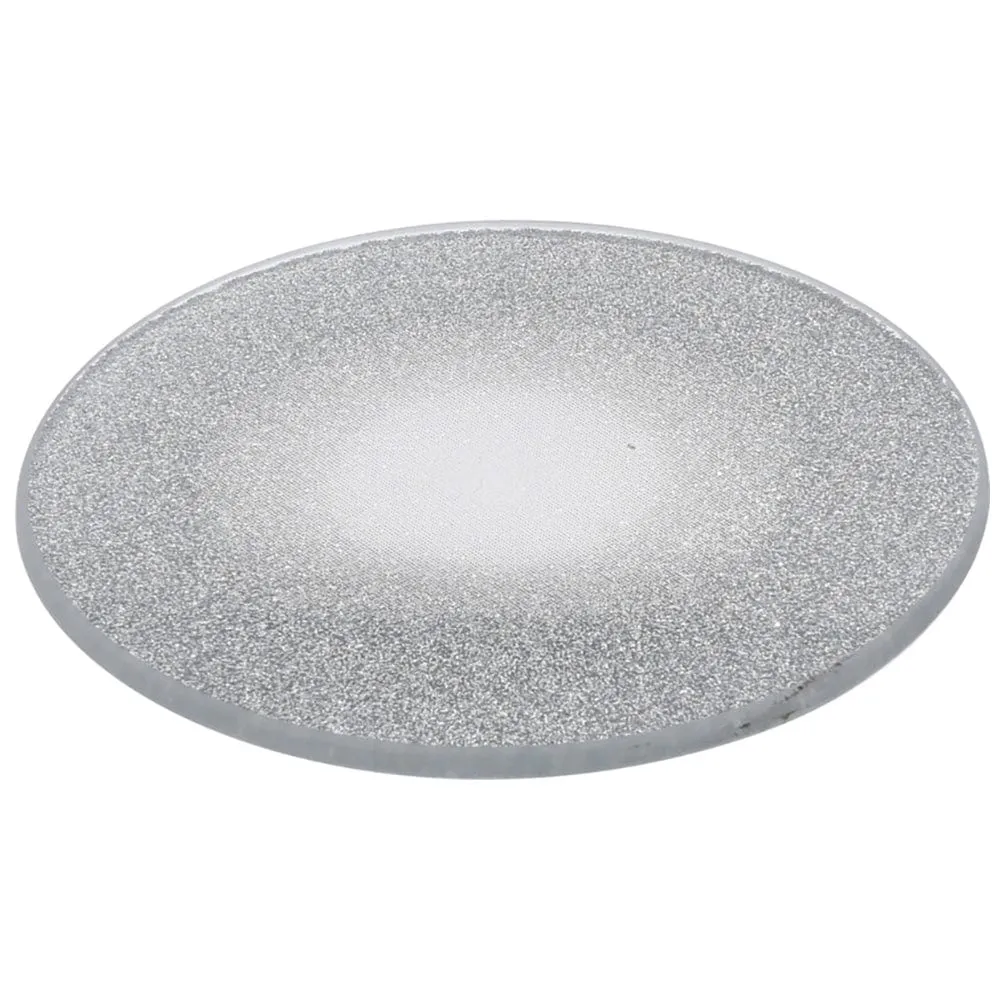 Sous-Bougie en Verre à Paillettes pour décoration de Noël