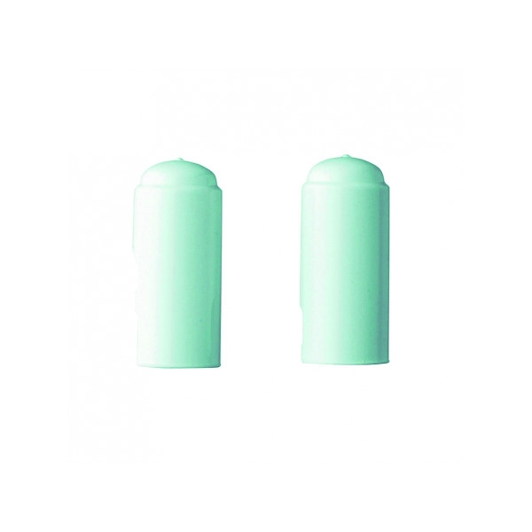 Cache contemporain mâle pour fiche GC818P - blanc - 15 mm - OTLAV | réglable | invisible