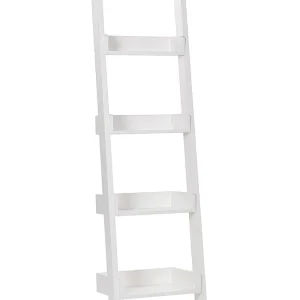 Haute Résistance 5 Tier Ladder Shelf Blanc pur MOBILE DUO