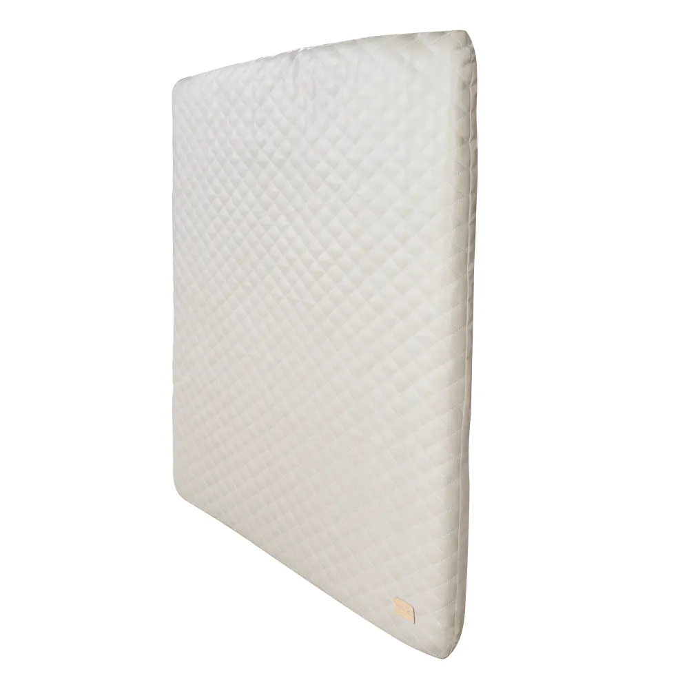 Wickelauflage 'Luxe' 85x75, abwischbares PU-Leder, Design 'Greyish gesteppt'