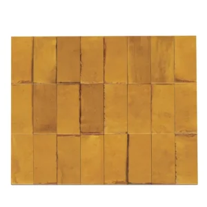 Carreaux de porcelaine Collection Forme, Ocra, 3 x 8 po, brillant