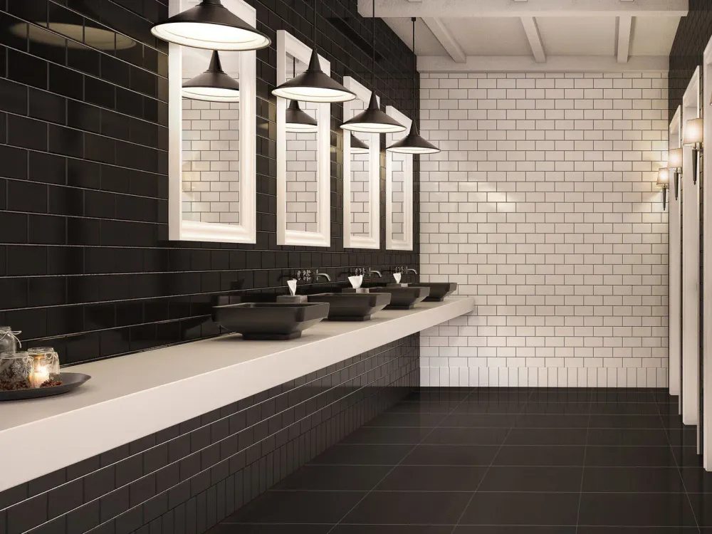 Carrelage Faïence 10x20 Metro White Miroir