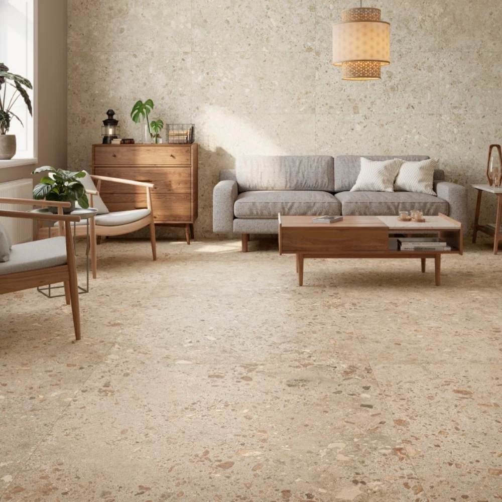Carrelage Intérieur Bierzo 60x120 Effet Pierre
