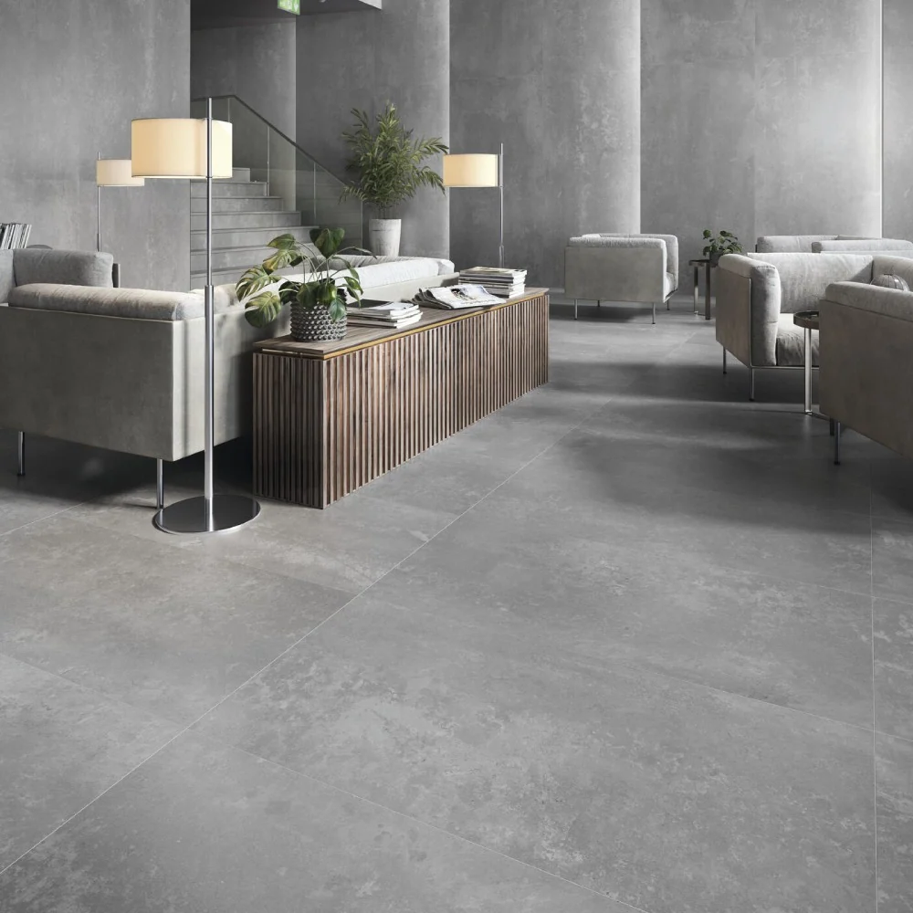 Carrelage Intérieur Halden 80x80 Effet Métal