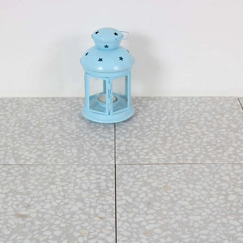 Carrelage sol / mur effet ciment motif étoile 30x30 cm FARNESE AMALFI HUMO (vendu par boite de 0.99m2)