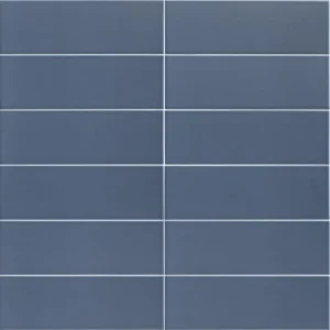 Haute Résistance Jungle Marine 10x30 - Carrelage mural bleu mat