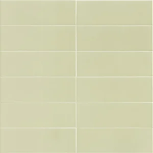 Jungle Mint 10x30 - Carrelage mural vert menthe mat Haute densité