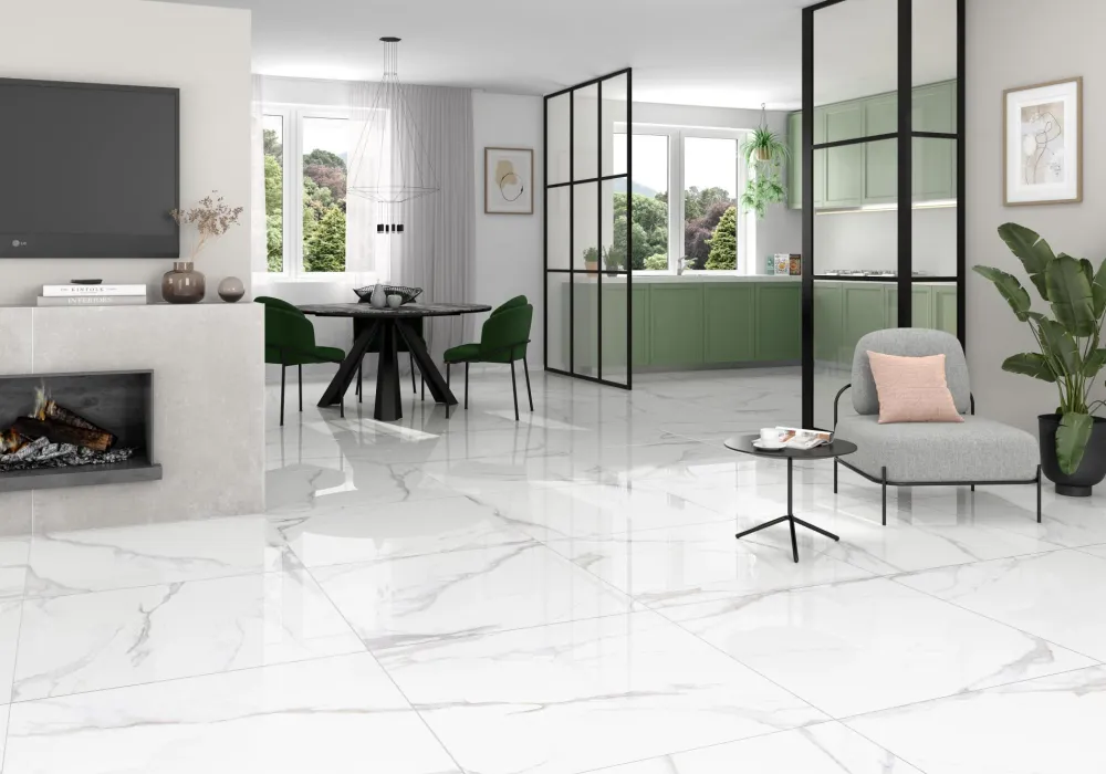 Tuile de céramique porcelaine - Collection AT.PORTOFINO disponible en 2 formats, 2 couleurs et 1 finition.
