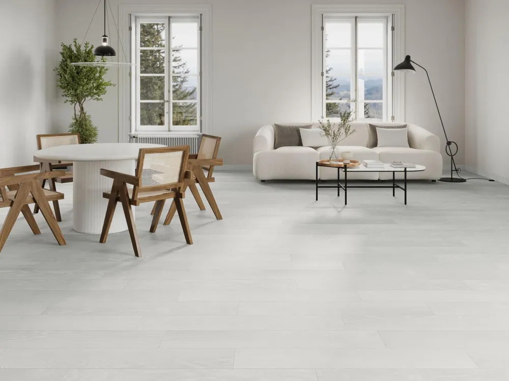 Tuile en céramique de porcelaine - Collection ETERNITY disponible en 1 tailles, 2 couleurs et 1 finition.