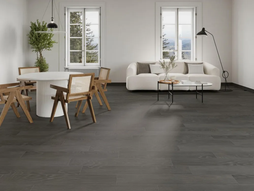 Tuile en céramique de porcelaine - Collection ETERNITY disponible en 1 tailles, 2 couleurs et 1 finition.