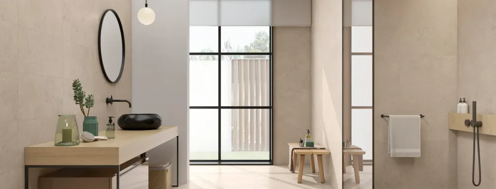 Tuile de céramique en porcelaine - Collection LAB. STONE ART disponible en 1 taille, 3 couleurs et 1 finition.