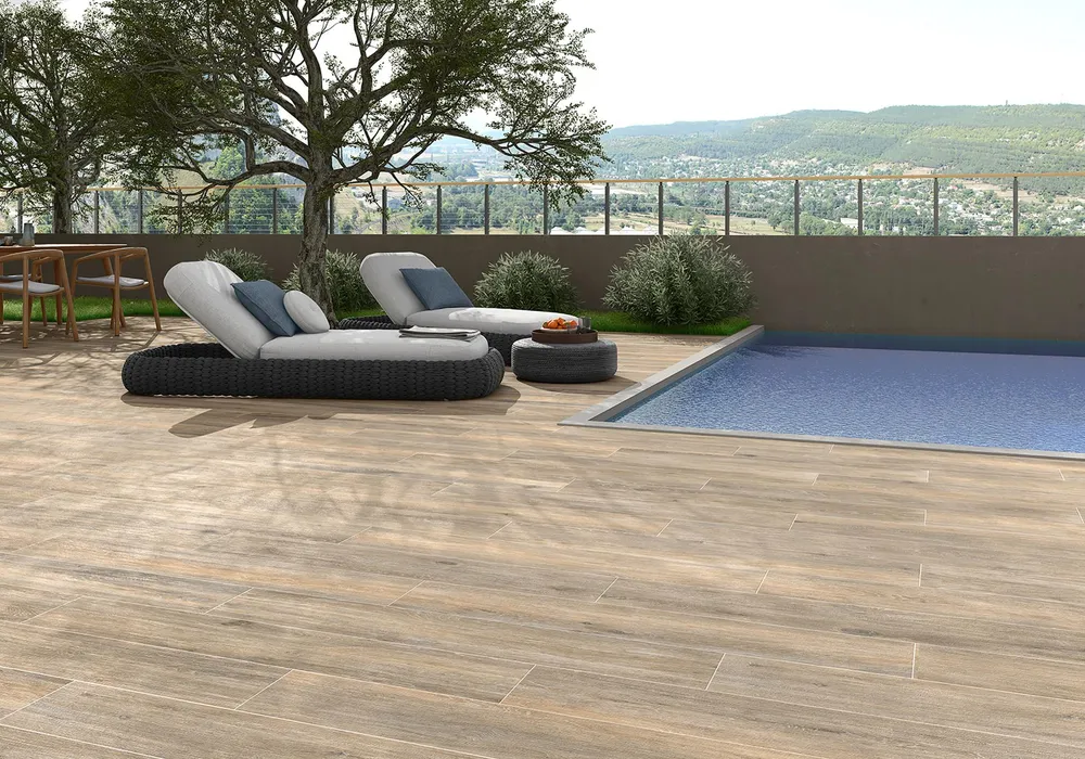 Tuile de céramique porcelaine - Collection RLV.VIGGO disponible en 1 tailles, 4 couleurs et 1 finition.