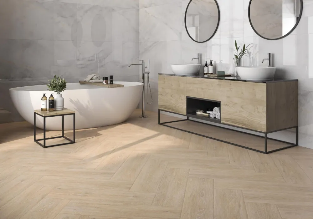 Tuile de céramique porcelaine - Collection RLV.VIGGO disponible en 1 tailles, 4 couleurs et 1 finition.