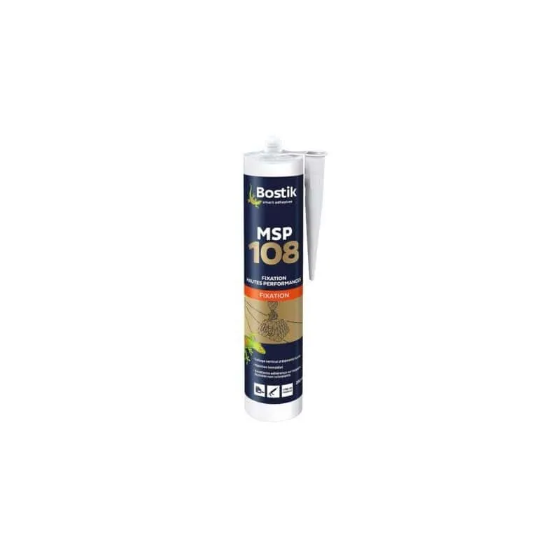 Mitigeur Lot de 11 cartouches mastic MSP108 + 1 offerte 0000 BOSTIK