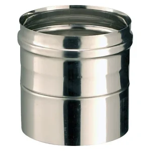 Certifié NF Adaptateur inox SOI Poujoulat ø150F - 150F