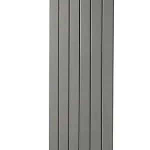 Radiateur eau chaude Acova Lina vertical grey aluminium 942W - Compatible Multimarque