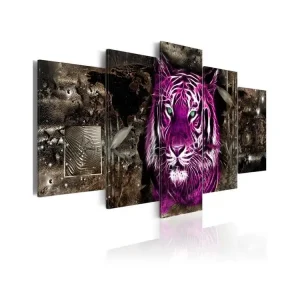 Tableau Pourpre King : Taille - 200 x 100 cm