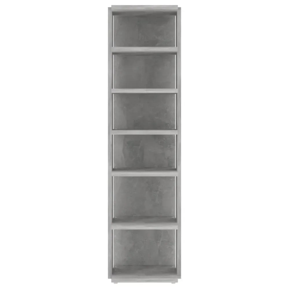 Armoire à chaussures range chaussures rangement meuble entrée couloir salon 27,5 x 27 x 102 cm bois d'ingénierie gris 02_0...