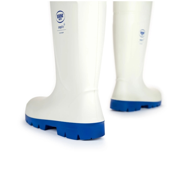 Bottes EASYGRIP blanches S4 - 47 - BEKINA