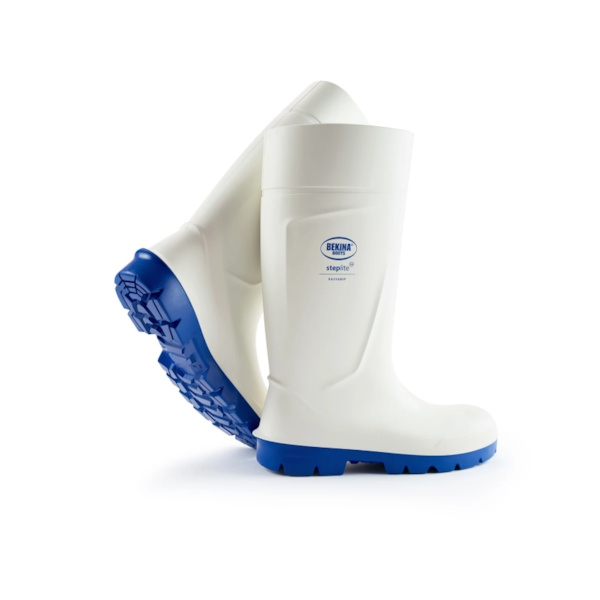 Bottes EASYGRIP blanches S4 - 46 - BEKINA