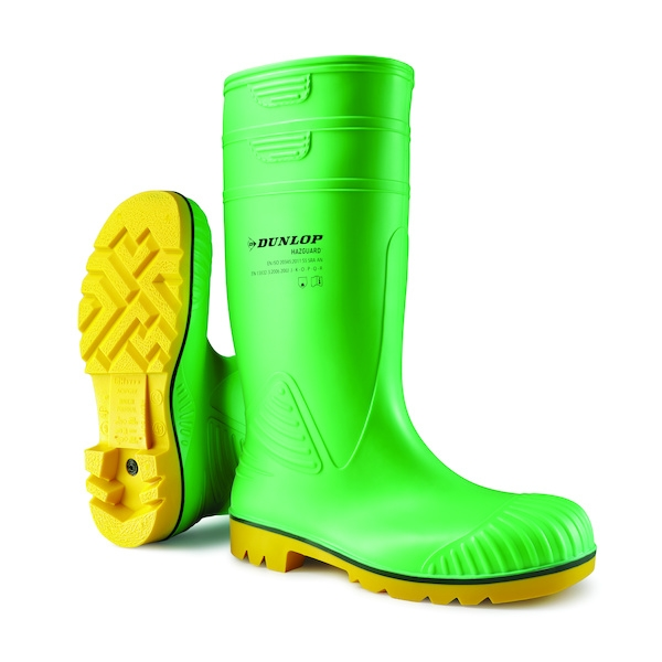 Bottes HAZGUARD vertes S5 - 39 - DUNLOP