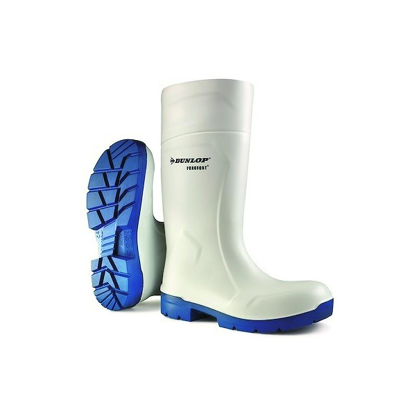 Bottes de sécurité agroalimentaires blanches FOODPRO MULTIGRIP S4 - 43 - DUNLOP