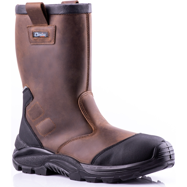 Demi-bottes fourrées STEP GRIS ARGENT marron S3 - 44 - OPSIAL