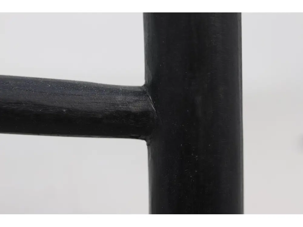 Échafaudage roulant Échelle décorative noire - 45*4*150