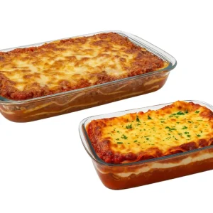 Échelle coulissante Cookinglife Ovenschaal Glas 1.6 + 3 Liter