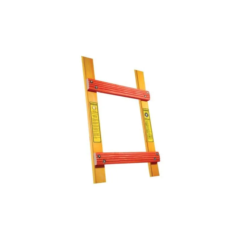 Échelle de toit en bois 4 m - espacement de 33 cm CENTAURE pliante pour rangement