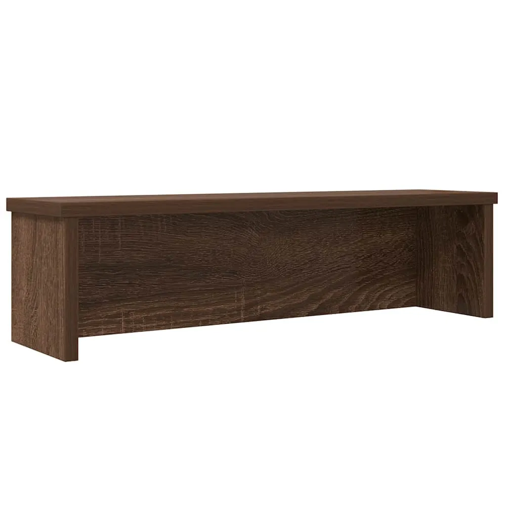 Équerre réglable Étagère de cuisine empilable chêne marron 50x15x16 cm