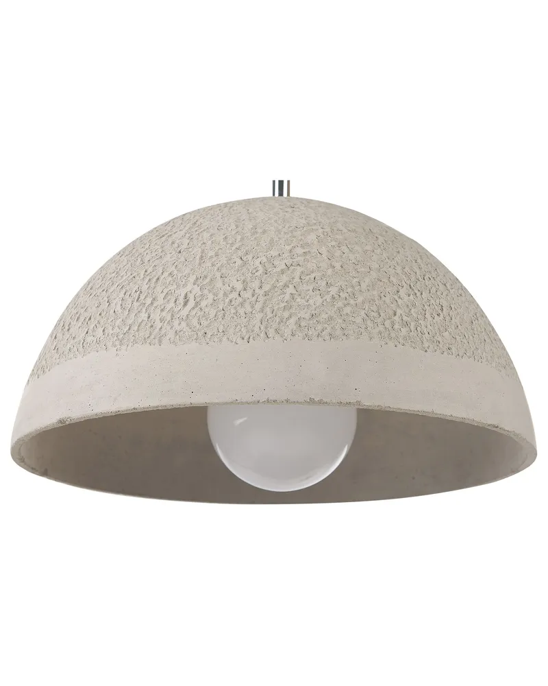 Concrete Pendant Lamp Grey TANANA avec batterie rechargeable