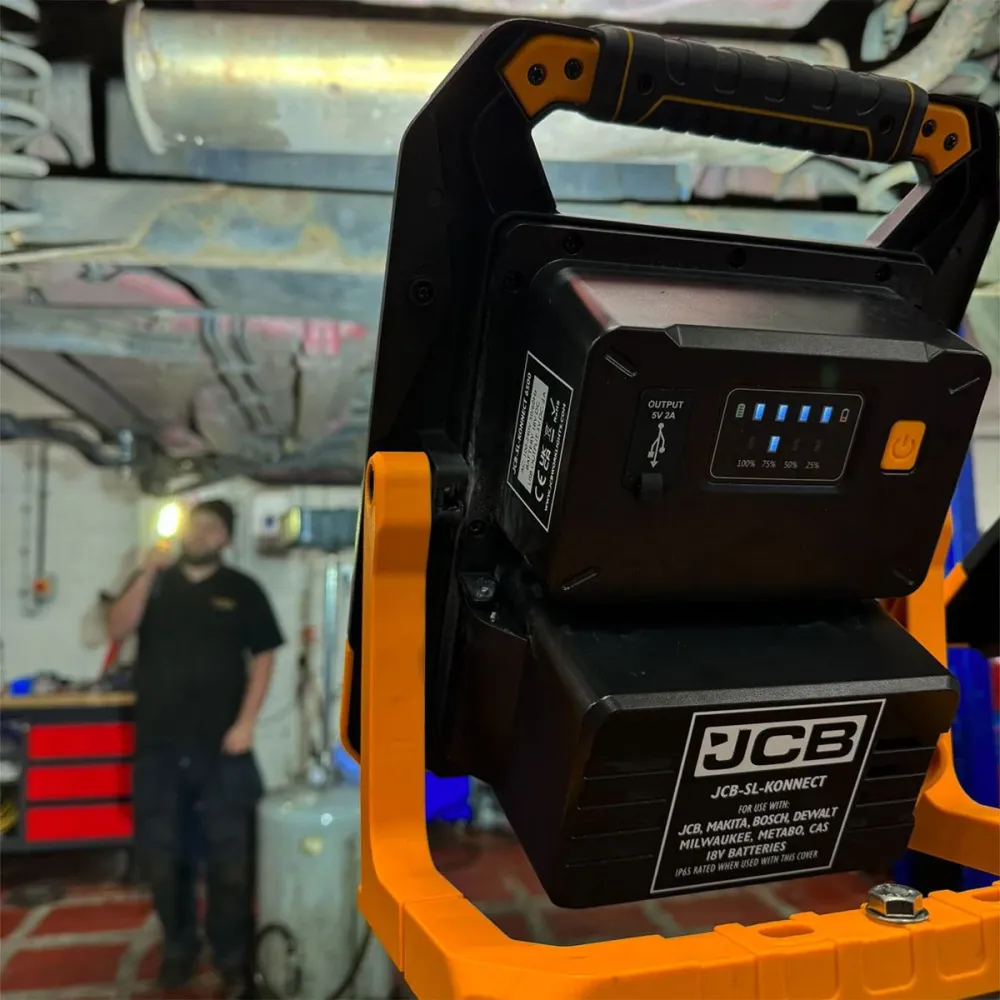 JCB Konnect Work Light 4500 Lumen 5 connectors JCB-SL-KONNECT45