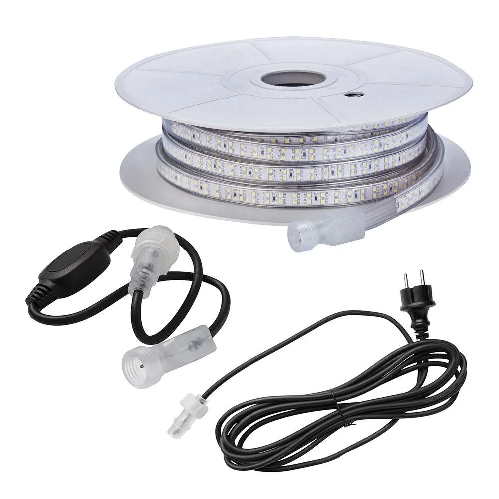 Luminaire antidéflagrant Pack démarrage Ruban LED chantier 10 M et branchements