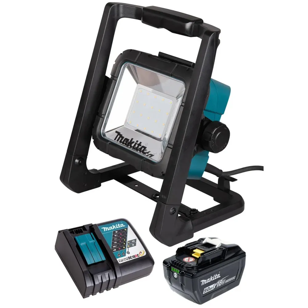 Makita DML805/1 14.4V - 18V LXT LED Worklight 1 x 9.0Ah Battery & Charger