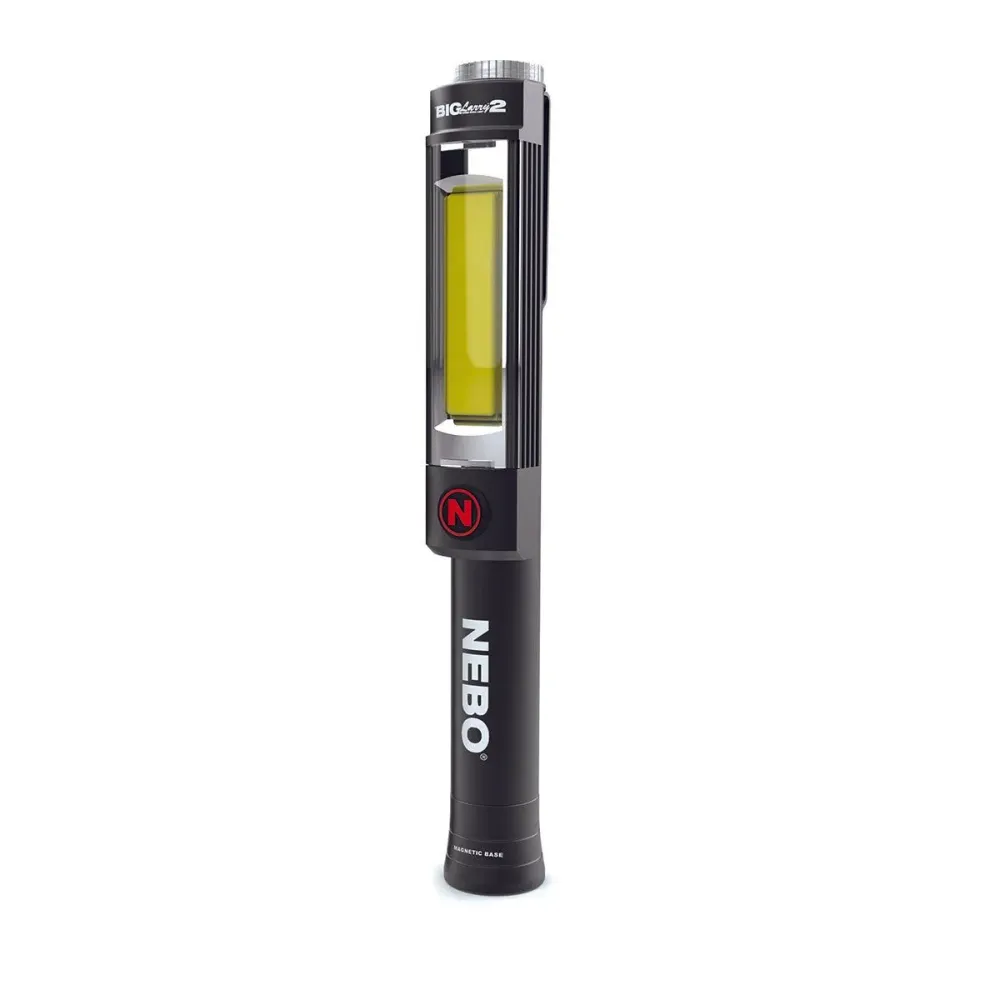 Nebo Big Larry 2 LED Work Light Torch 500 Lumens NEB-6737-G pour signalisation temporaire