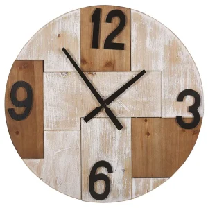 Wall Clock ø 60 cm Light Wood MICHAPAN
