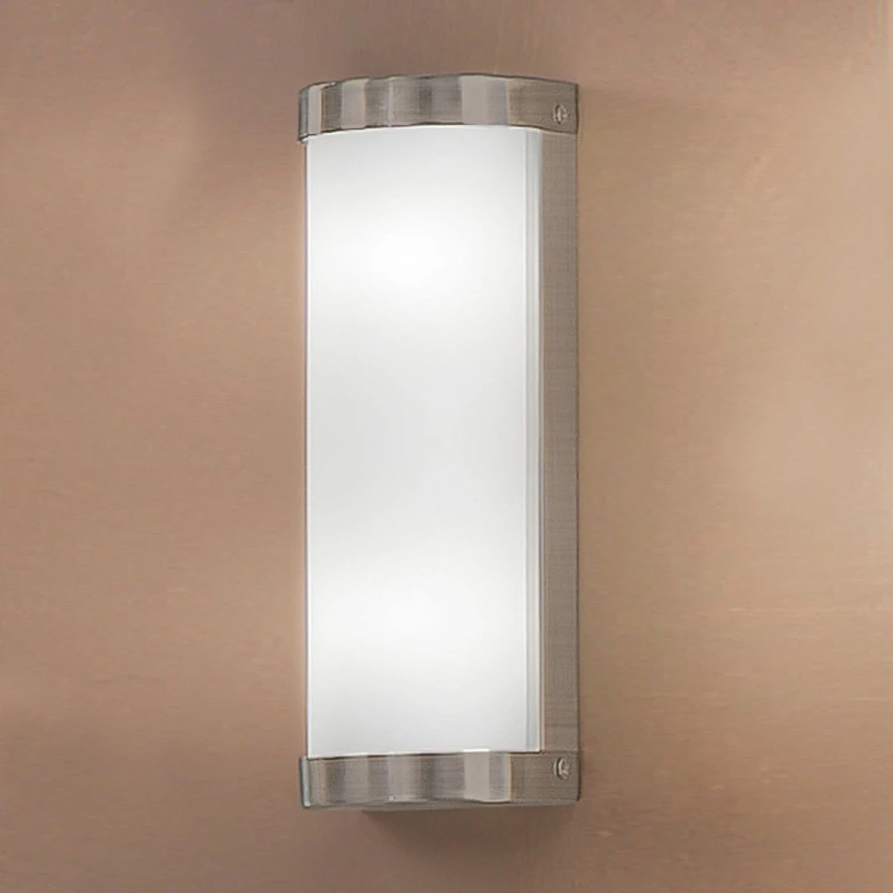 Applique à LED intégrée Applique pour salle de bains VETI, 25 cm, nickel