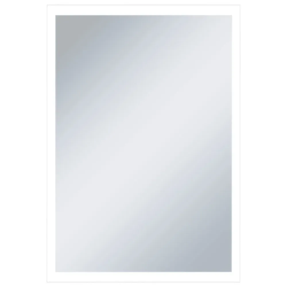 Design Contemporain Miroir mural à LED pour salle de bains 60 x 80 cm DEC022599