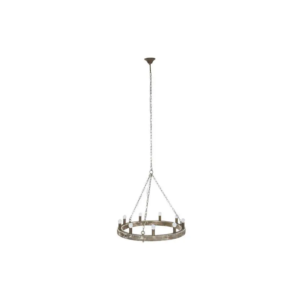 Ceiling Light DKD Home Decor Fir Metal Rétro (78 x 78 x 13 cm)