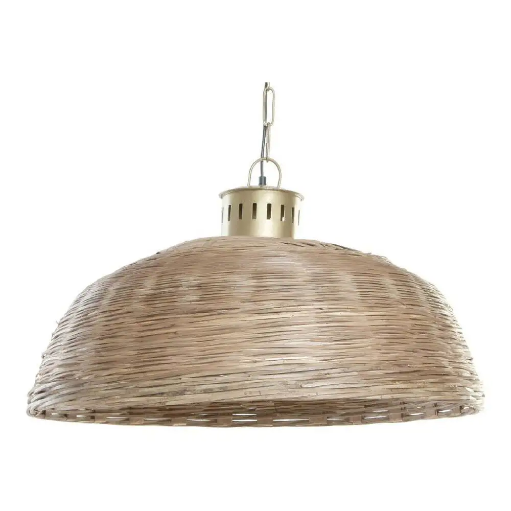 Ceiling Light DKD Home Decor Métallique wicker (74 x 74 x 47 cm)
