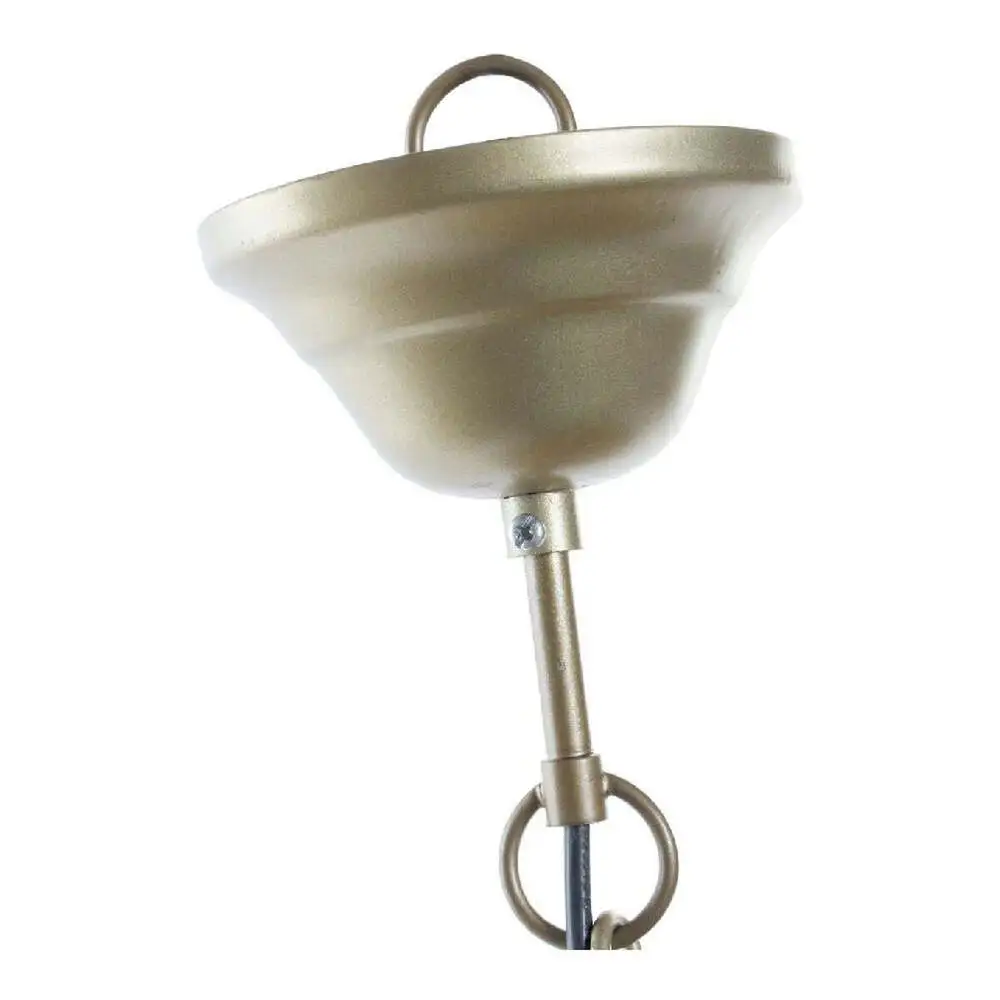 Ceiling Light DKD Home Decor Métallique wicker (74 x 74 x 47 cm)