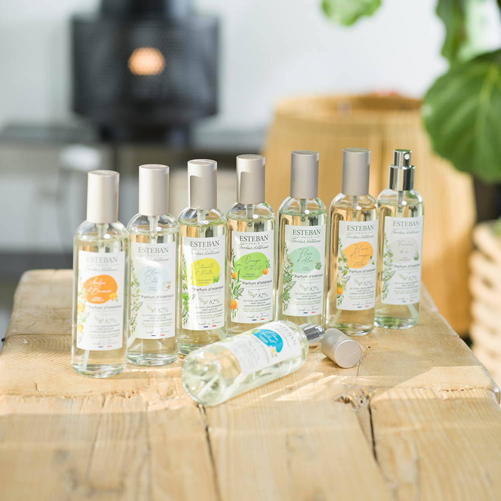 Lampe à lave Vaporisateur d'ambiance 100 ml Blanc coton