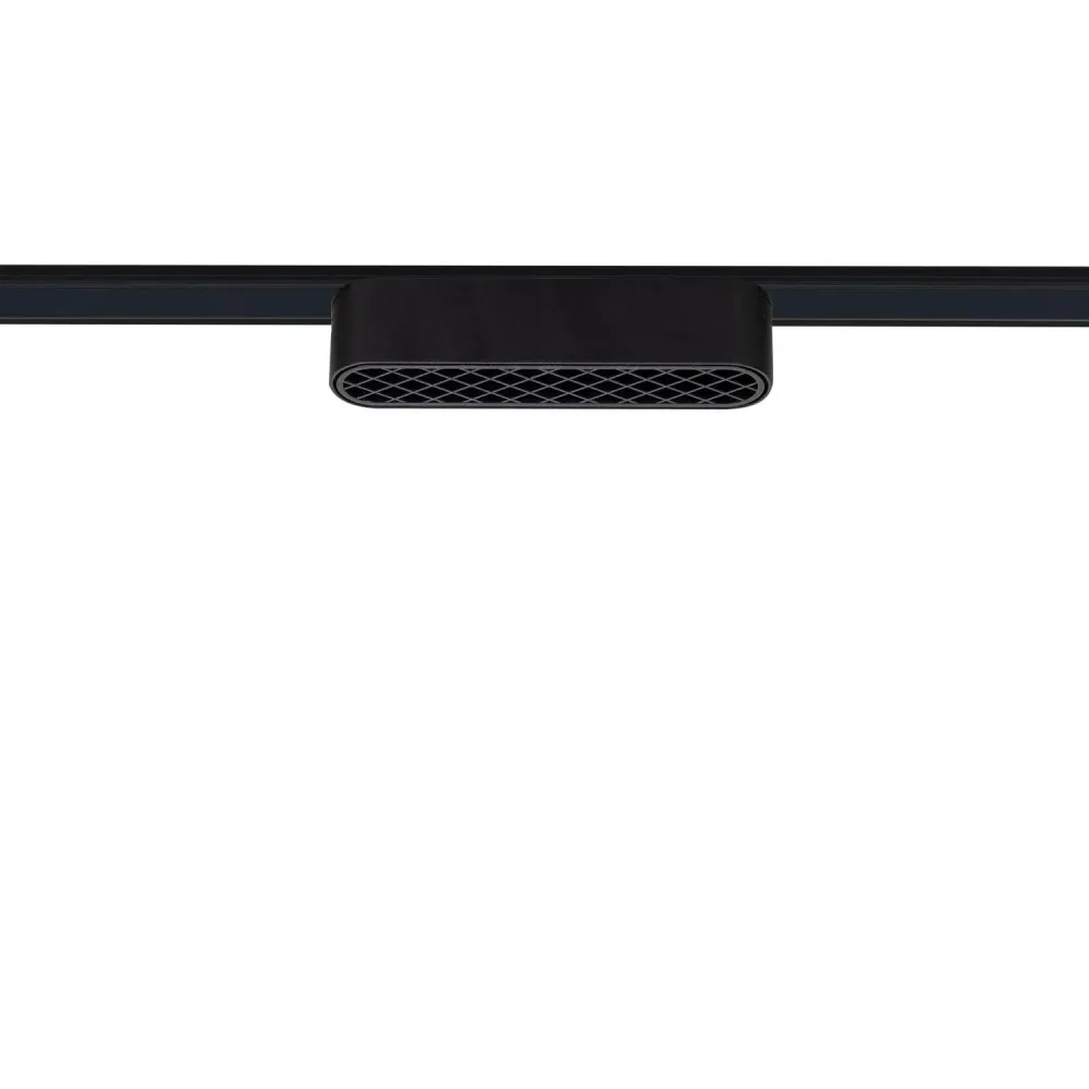 Projecteur linéaire LED sur rail magnétique 25mm ultra-fin 6W 48V noir 120mm