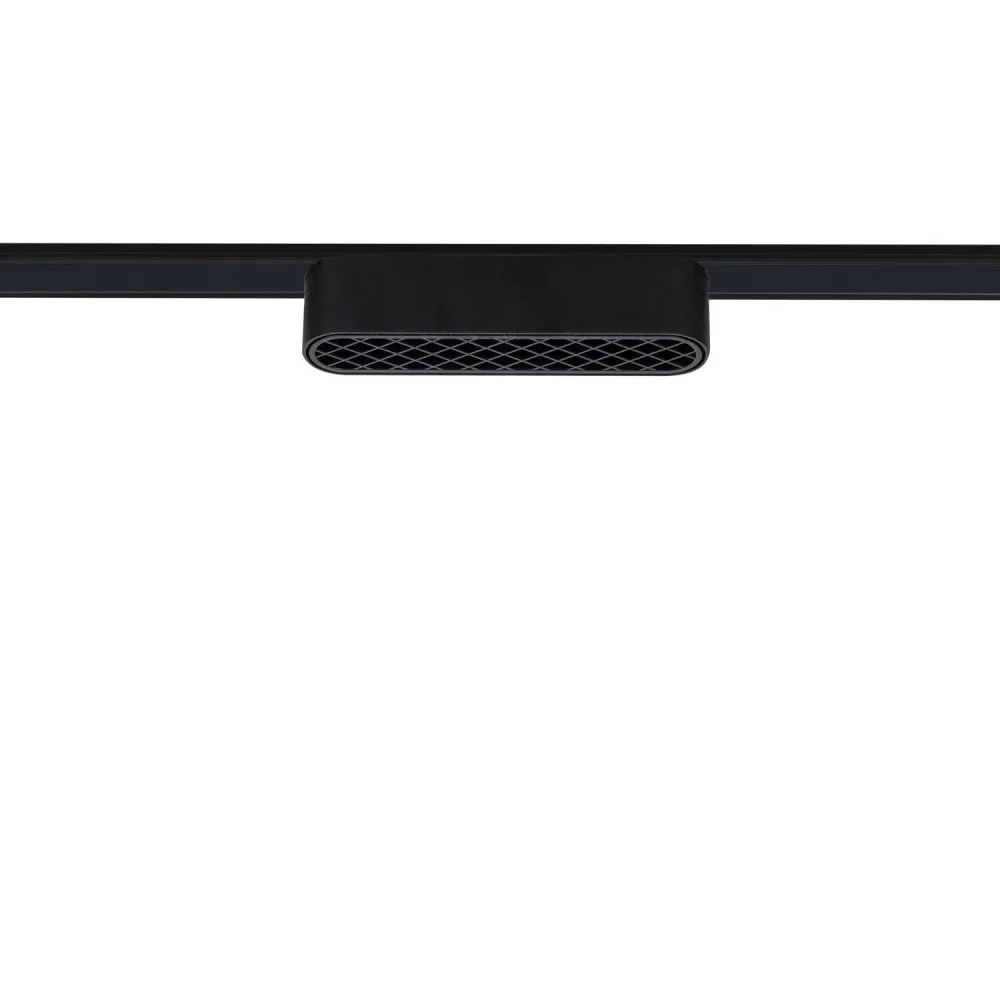 Projecteur linéaire LED sur rail magnétique 25mm ultra-fin 6W 48V noir 120mm